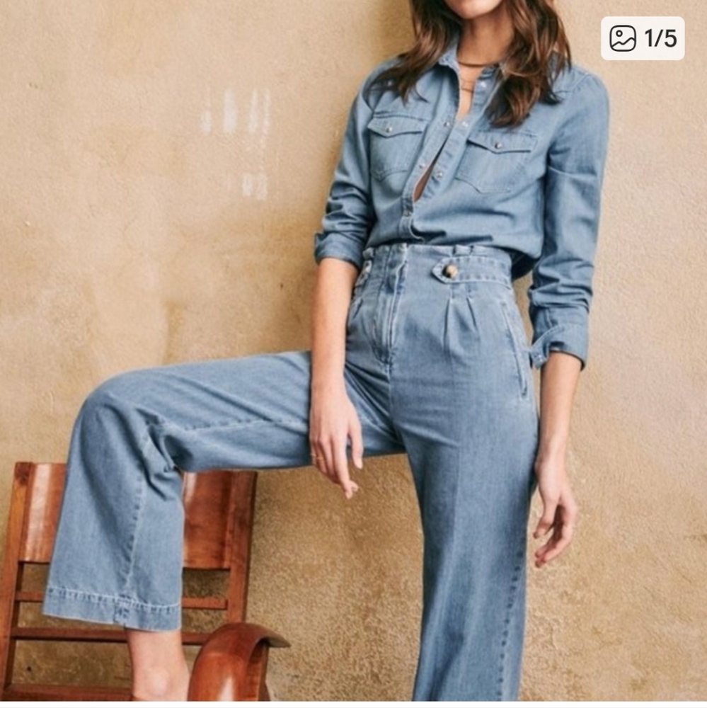 Sezane Armando Trousers 34 EU